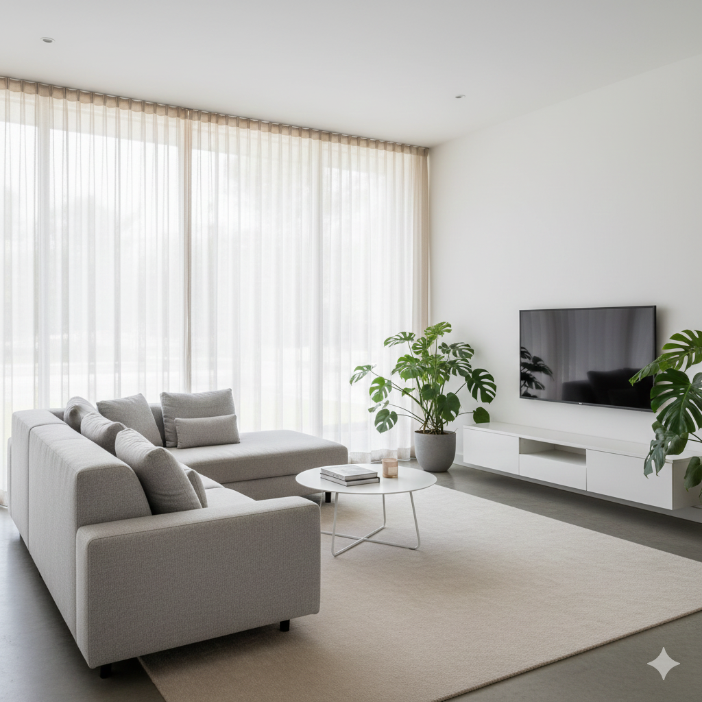 Kotisiivous olohuone